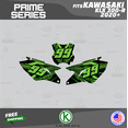 thumbnail image 3 of Kalair GFX Graphics Kit for Kawasaki KLX300R (2020-2022) Prime Series, 3 of 5