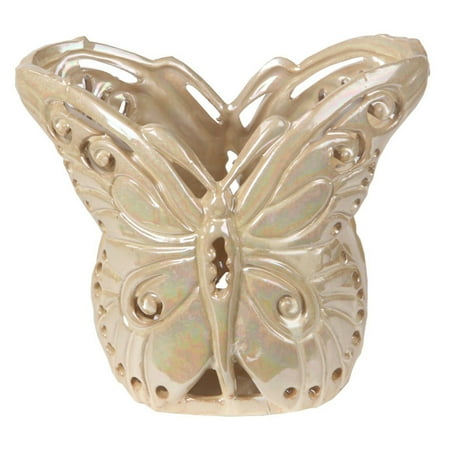 UPC 805572667879 product image for Privilege International Butterfly Ceramic Table Vase | upcitemdb.com