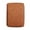 Brown, variant on S SERENABLE Zippered Notebook 6 Binder Notebook Planner Pocket Diary Travel Journal for Travel Business Trips Journalists Teachers Blue