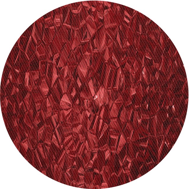 Ahgly Company Tapis d'Intérieur Lavable en Machine Carré Transitionnel Rouge Canneberge, 3 Pieds Carré