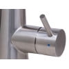 ALFI brand AB2034-BSS Solid Brushed Stainless Steel Pull Down Single Hole Kitchen Faucet