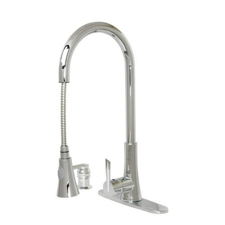Dyconn Faucet Modern Kitchen Pull-Out Faucet With Soap