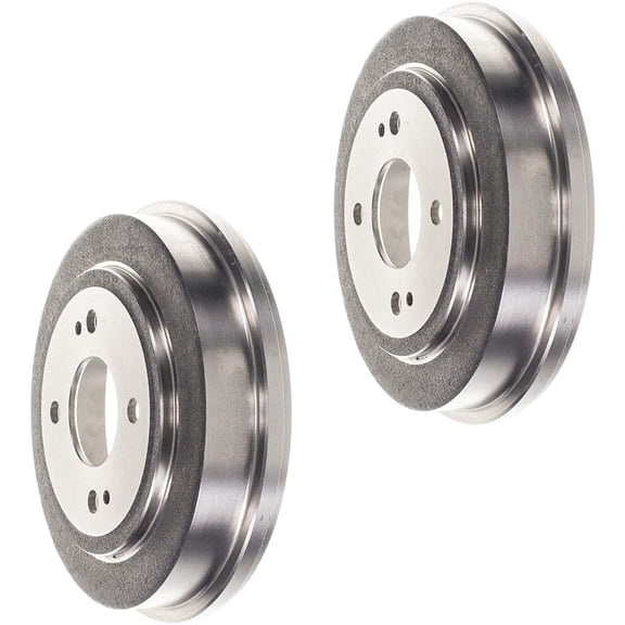 Detroit Axle - Rear Brake Drums for 1986-1989 Honda Accord, 1992-2000 Honda Civic, 1997-2000 EL Brake Drums Replacement Brakes