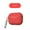 Red, variant on Dteck Case for AirPods Pro Case with Metal Keychain, Water-Resistant Lichee Pattern AirPods 3 Case [Front LED Visible] Silicone Shockproof Cover Support AirPods Pro Case Wireless Charging, Green