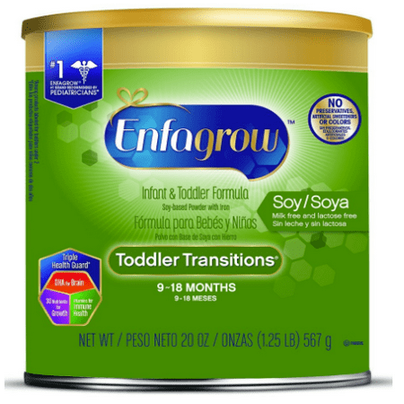 UPC 300871409057 product image for Enfagrow Soy Toddler Transitions Powder, 21oz (Pack of 4) | upcitemdb.com