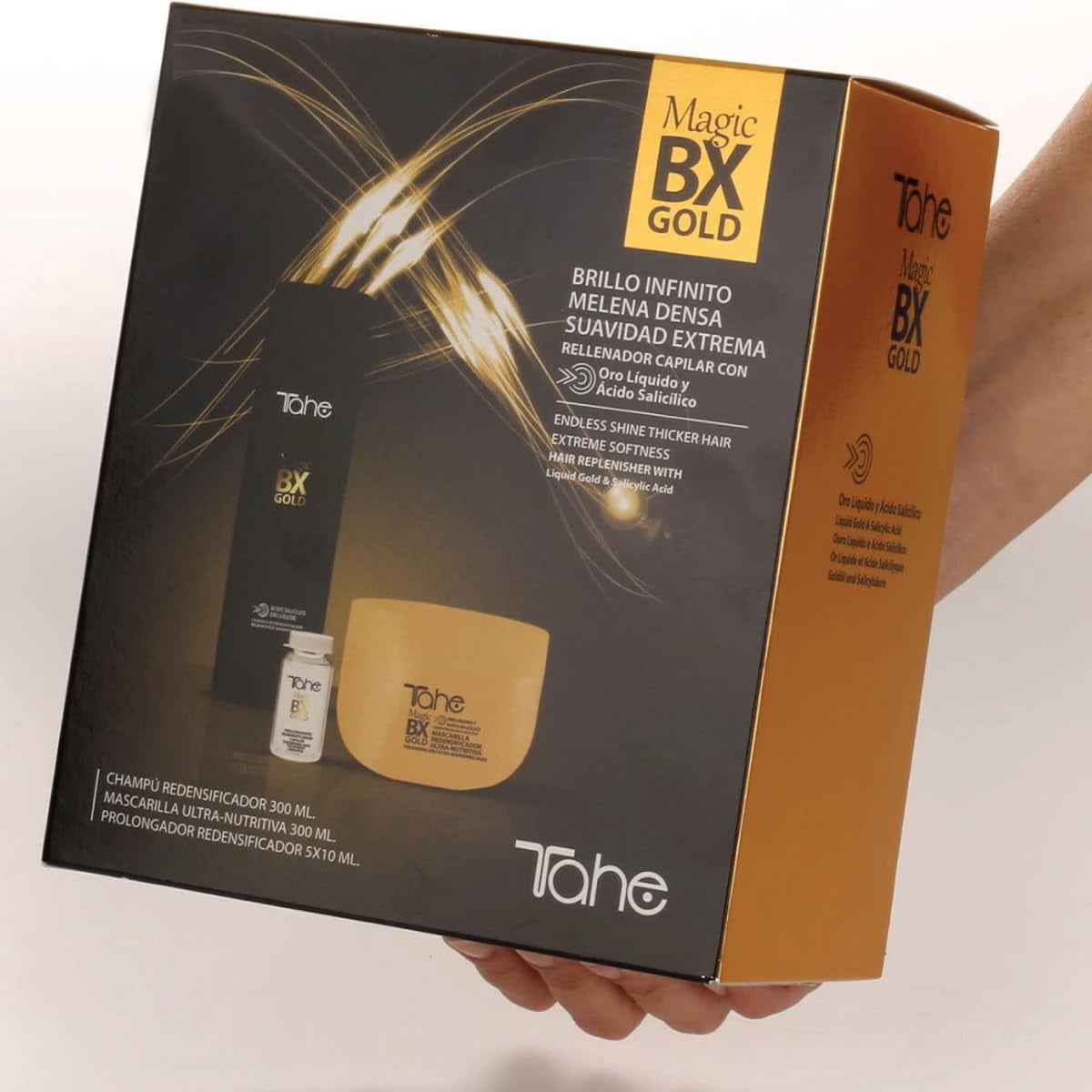 Tahe Magic BX Gold Pack for Dry Hair - Thickening & Nourishing Hair Treatment