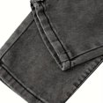 thumbnail image 6 of QHFBli Mens Baggy Jeans Fashionable Straight Leg Pants Stretch Business Casual, 6 of 8