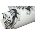 thumbnail image 6 of Black/Silver/White/Gray Damask Embossed Textured Thick Wallpaper Roll for Living Room Bedroom Decorative 20.86“ x 32.8', 6 of 8