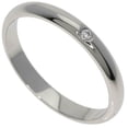 thumbnail image 1 of Pre-Owned Cartier Wedding 1P Diamond Ring #51 Platinum PT950 Women's CARTIER, 1 of 6