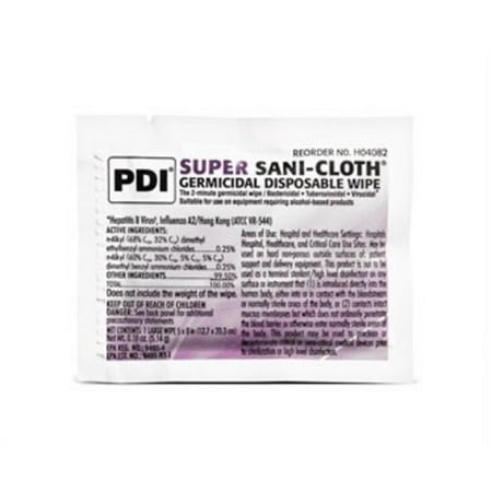 - Super Sani-Cloth Germicidal Disposable Wipes-Box of 50