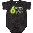thumbnail image 3 of Inktastic Auntie's Little Avocado with Cute Baby Avocado Boys or Girls Baby Bodysuit, 3 of 5