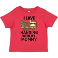thumbnail image 3 of Inktastic I Love Hanging out with My Mommy with Sloth Boys or Girls Toddler T-Shirt, 3 of 5