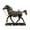 Black, variant on Decorative Horse Statue Resin Sculpture Classic Saddle Design Home Office Art Ornament Collectible Figurine Gift Display