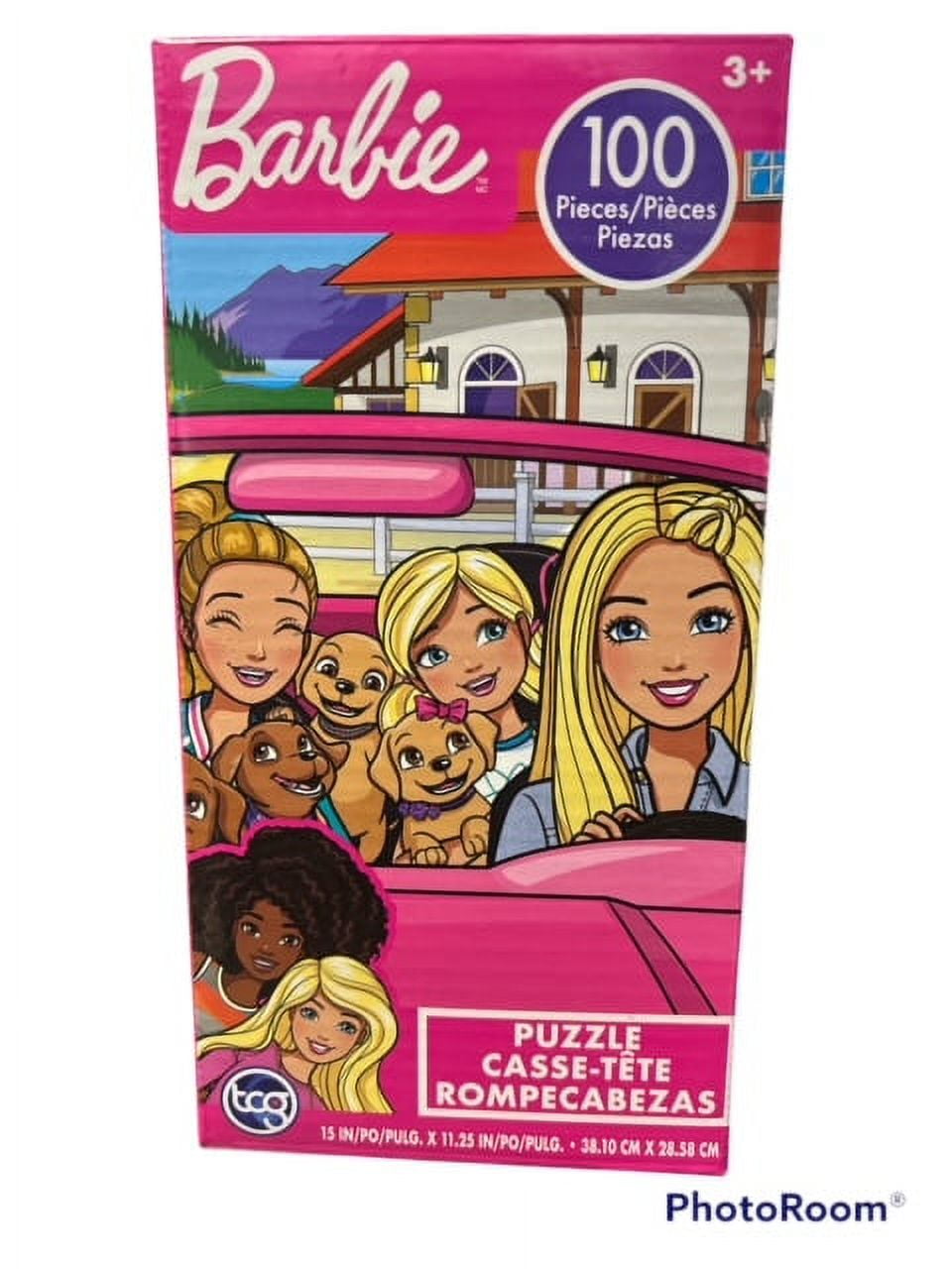 Puzzle Barbie scintillante, 100 Pezzi