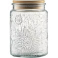 thumbnail image 1 of Frasco de vidrio vintage con tapa, 23.7 oz, hermético, para almacenar alimentos, ideal para encimeras de cocina y despensas, decorativo para café, té, azúcar y dulces., 1 of 5