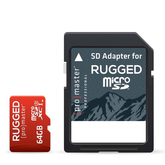 Promaster 64GB Micro SD 660X Memory Card (Rugged)