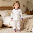 thumbnail image 2 of xaweyi Toddler Baby Boy Girl Clothes Solid Tshirt Long Sleeve Top Pants 2PCS Baby Outfit Set Sweatsuit,Sizes 2-4 Years, 2 of 7