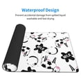thumbnail image 3 of Rateoe Cute Cow and Milk Stains Print Mouse Pad - Extended Large Gaming Mousepad,Non-Slip Stitched Edge,16x29.5 Inch, 3 of 8
