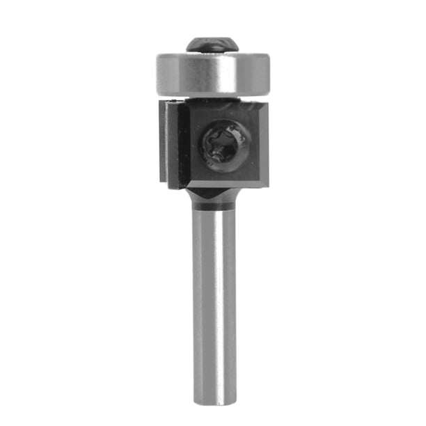 Fresa de superficie para enrutador, fresa para madera, fresa para trabajar la madera para bricolaje Vástago de 6 mm