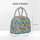 thumbnail image 2 of Easygdp Colorful Fish 1 Bolsa de Almuerzo Insulada Grande, Forro de Aluminio, Diseño Espacioso, a Prueba de Fugas, Ideal para Trabajo, Picnics, Viajes y Actividades al Aire Libre, 2 of 6