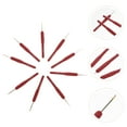 thumbnail image 3 of Shisuyan 9Set Crochet Needles Knitting Tools Red TPR DIY for Hobby Time, 3 of 8