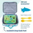 thumbnail image 6 of Wildkin Kids Insulated Lunch Box for Boy and Girls, BPA Free (Mermaids Blue), 6 of 8