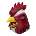 thumbnail image 4 of Máscara de cabeza de , divertida máscara de pollo para fiestas, juegos de rol, pubs y festivales., 4 of 8