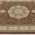 thumbnail image 4 of Allstar Rugs Allstar Dense High Pile Floral Art Deco Rug Brown 5' 2"x7' 4" 5' x 8' Ivory, 4 of 6