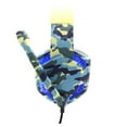thumbnail image 3 of Wired Luminous Camouflage Gaming Headphone Headset for Computer Game Console, 3 of 7