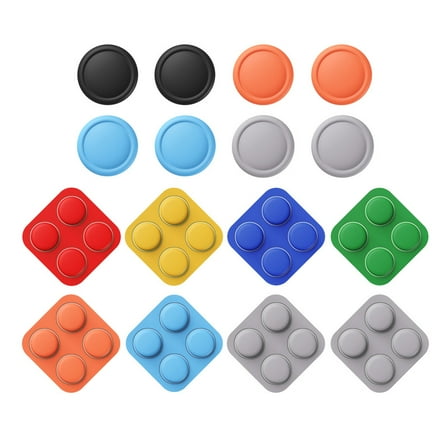 PlayVital ABXY Button Caps   Thumb Grips Set for Nintendo Switch 2