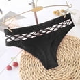 thumbnail image 5 of zuwimk Womens Panties,Womens Bikini Lace Panties Cheeky Panty Hipsters Black,XL, 5 of 5