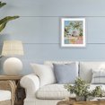 thumbnail image 2 of Stupell Industries Abstract Tropical Bungalow Gray Framed Print Under Glass, design by LSR Design Studio, 16 x 13, 2 of 10