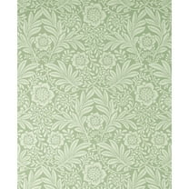 Fine Decor Camille Sage Damask Wallpaper, 20.5-in by 33-ft