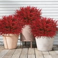 thumbnail image 6 of Outdoor Artificial Flowers, UV Resistant Faux Plants Realistic Silk Plastic Decor for Porch Patio Garden Decorations, 6 of 6