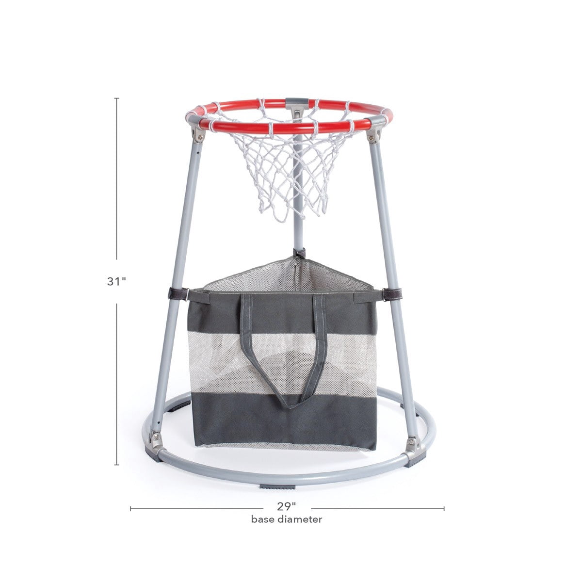 Kaplan Early Learning Toddler Basketball Hoop with Storage Bag