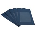 thumbnail image 1 of Unique Bargains A4 Clear Single Sided Mailing Photos Full Face Window Envelopes, Blue 10 Pack, 1 of 5