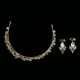 thumbnail image 4 of Conjunto de Pendientes de Tiaras de Nupcial Soledad Decoración para Mujeres Y Niñas, 4 of 9