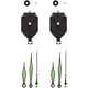 thumbnail image 1 of 2 Set Quartz Clock Movement Kit Replacement Parts C, 1 of 5