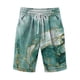 thumbnail image 1 of Pantalones Cortos Para Mujer Moda Casual Cintura Elástica Suelta Bolsillos Pantalones Estampados Odeerbi  ODB152497, 1 of 4