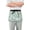 Cartoon Goose Flower Leaf, variant on French Bulldog with Scarf Server Apron with 3 Pockets Waterproof Waitress Waist Short Apron for Man Woman 12 Inches