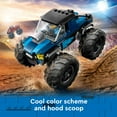 thumbnail image 6 of LEGO City Blue Monster Truck Off-Road Toy Playset with a Driver Minifigure, Imaginative Toys for Kids, Fun Gift for Boys and Girls Aged 5 Plus, Mini Monster Truck, 60402, 6 of 8