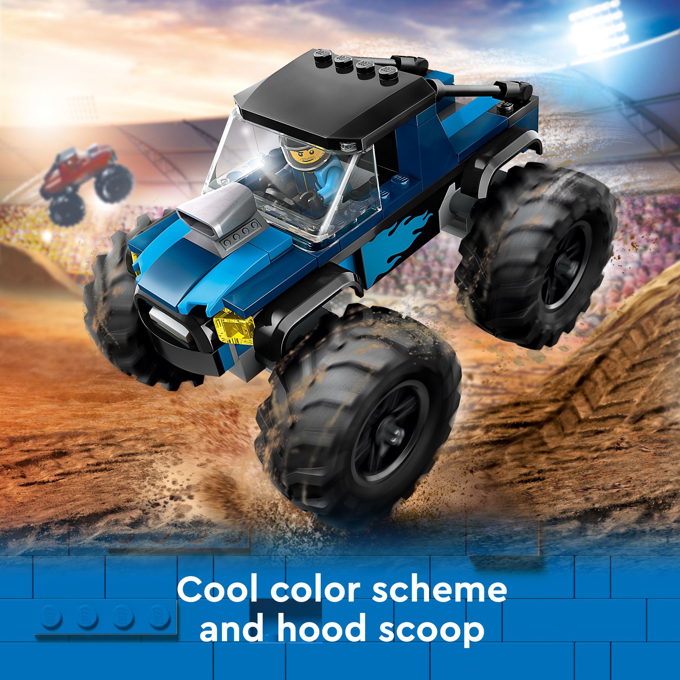 LEGO City Blue Monster Truck Off-Road Toy 60402 photo 5