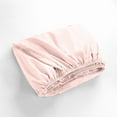 thumbnail image 6 of 500 Thread Count 100% Egyptian Cotton 3-Piece Fitted Sheet ( 1 Fitted Sheet + 2 Pillow Covers) 30 Inches Deep Pocket Size Twin Color Pink Solid, 6 of 6