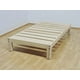 thumbnail image 1 of Base para Cama Individual Muebles GM Tradicional desarmable Sin Pintar Madera de Pino Estufada, 1 of 4