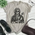 thumbnail image 2 of I'll Be Bach T-shirt, Unisex Women's Men's Johann Sebastian Composer Classical Music 80s Action Movie, Light Silk Gray, X-Small, 2 of 6