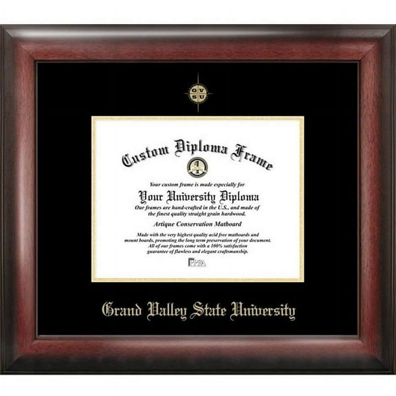 Grand Valley State University 7" x 9" Gold Embossed Diploma Frame