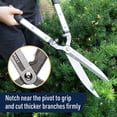 thumbnail image 3 of Kings County Tools 24” Hedge Shears Heavy Duty Bush Trimmer with Forged Steel Blades, 3 of 6