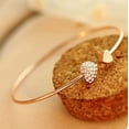 thumbnail image 4 of Rkxzt Clearance Sale Girl Heart Rhinestone Open Bangle Bracelet, 4 of 5
