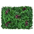 thumbnail image 2 of Matoen Grass Wall Panel 16"x24" Artificial Hedge Plant Wall, Greenery Walls, Artificial Grass Backdrop, Privacy Hedge Screen for Outdoor,Indoor,Garden,Fence, 2 of 4