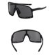 thumbnail image 3 of Sywqhk Bicicleta de montaña Ciclismo Gafas de sol Deportes Gafas de protección UV (Negro) Sywqhk Alta Calidad, 3 of 9